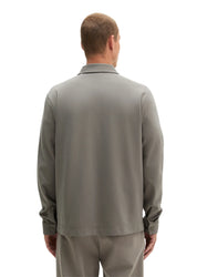 Sweatjacke mit Kragen Regular Fit