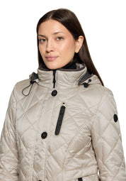 Steppjacke  mit Kapuze