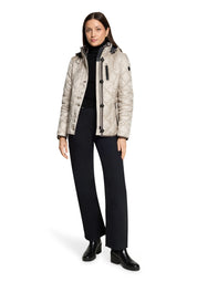 Steppjacke  mit Kapuze