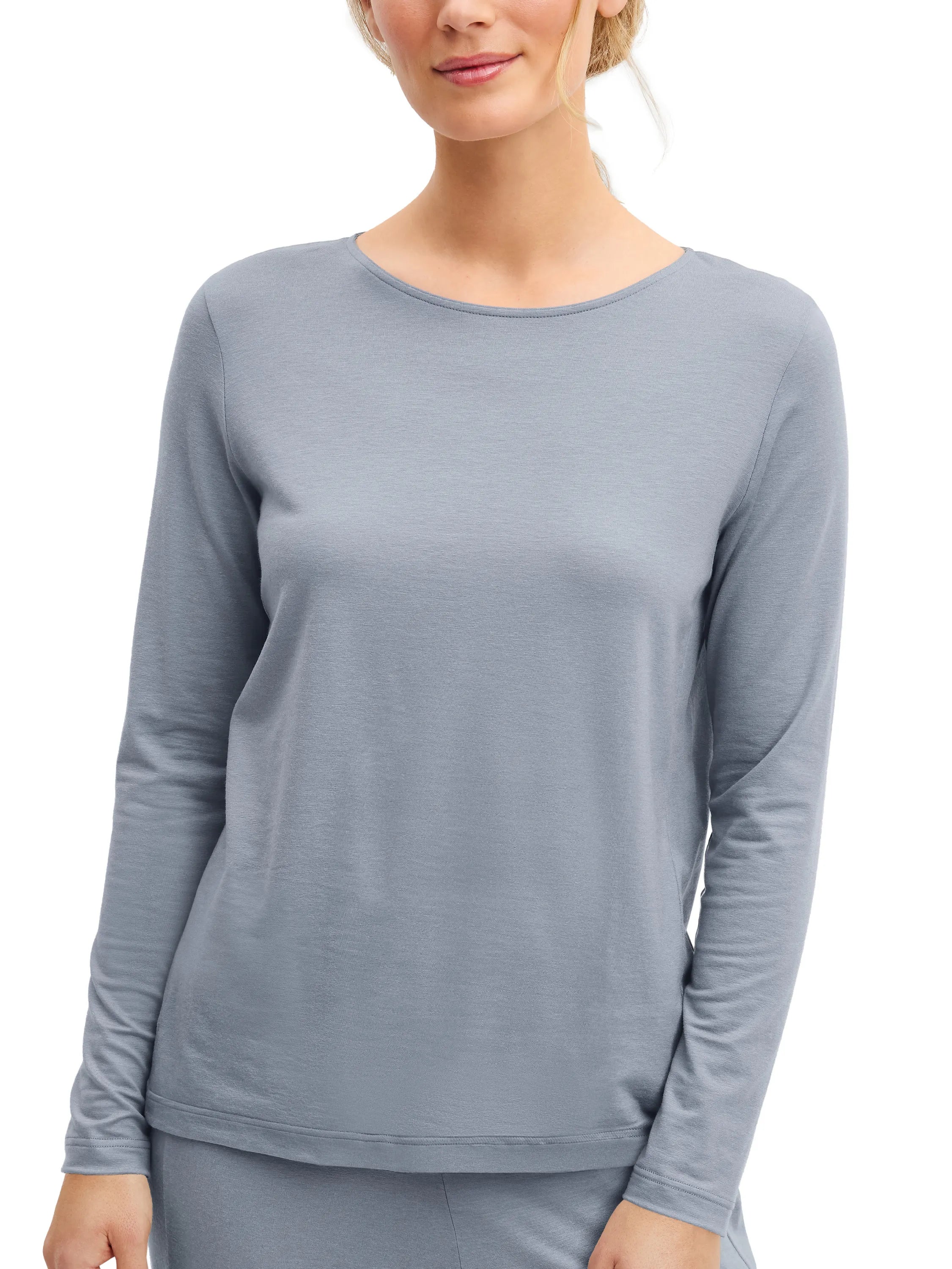 Langarmshirt aus Lyocellmix