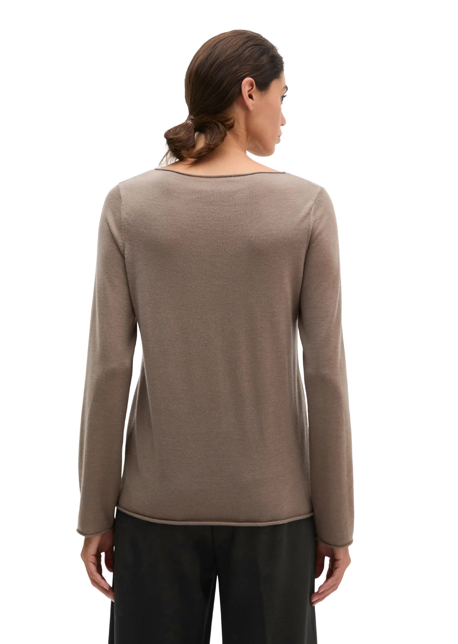 Strickpullover aus Schurwolle