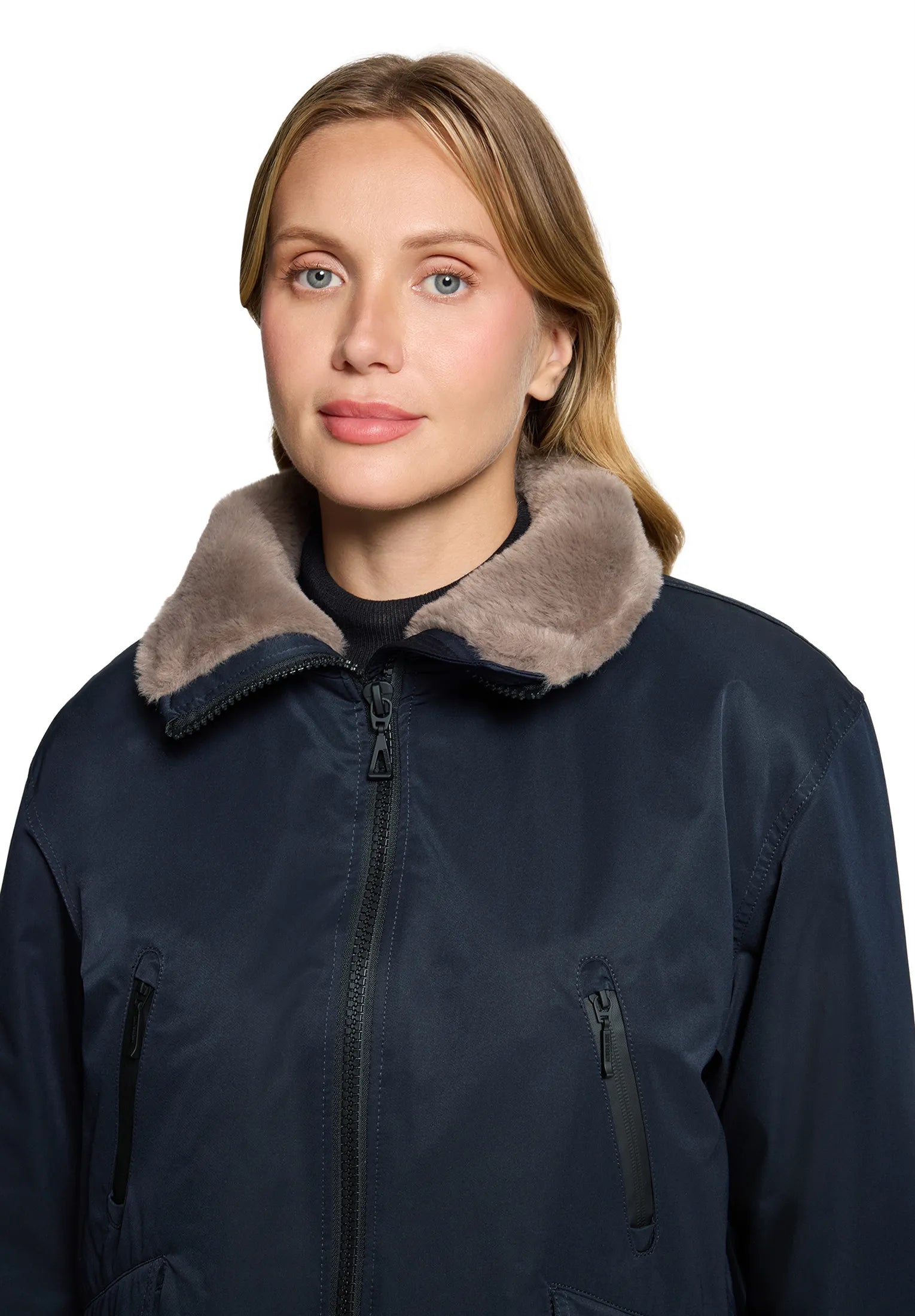 Winterjacke mit Stehkragen