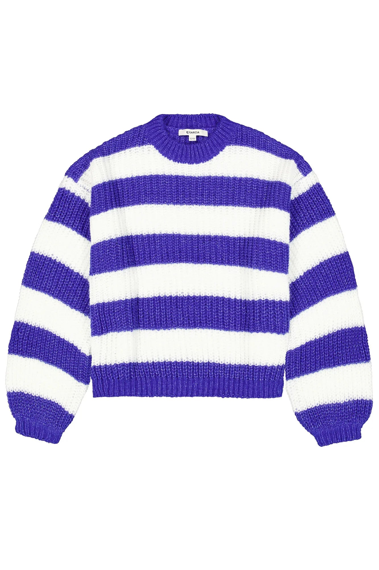 Strickpullover gestreift