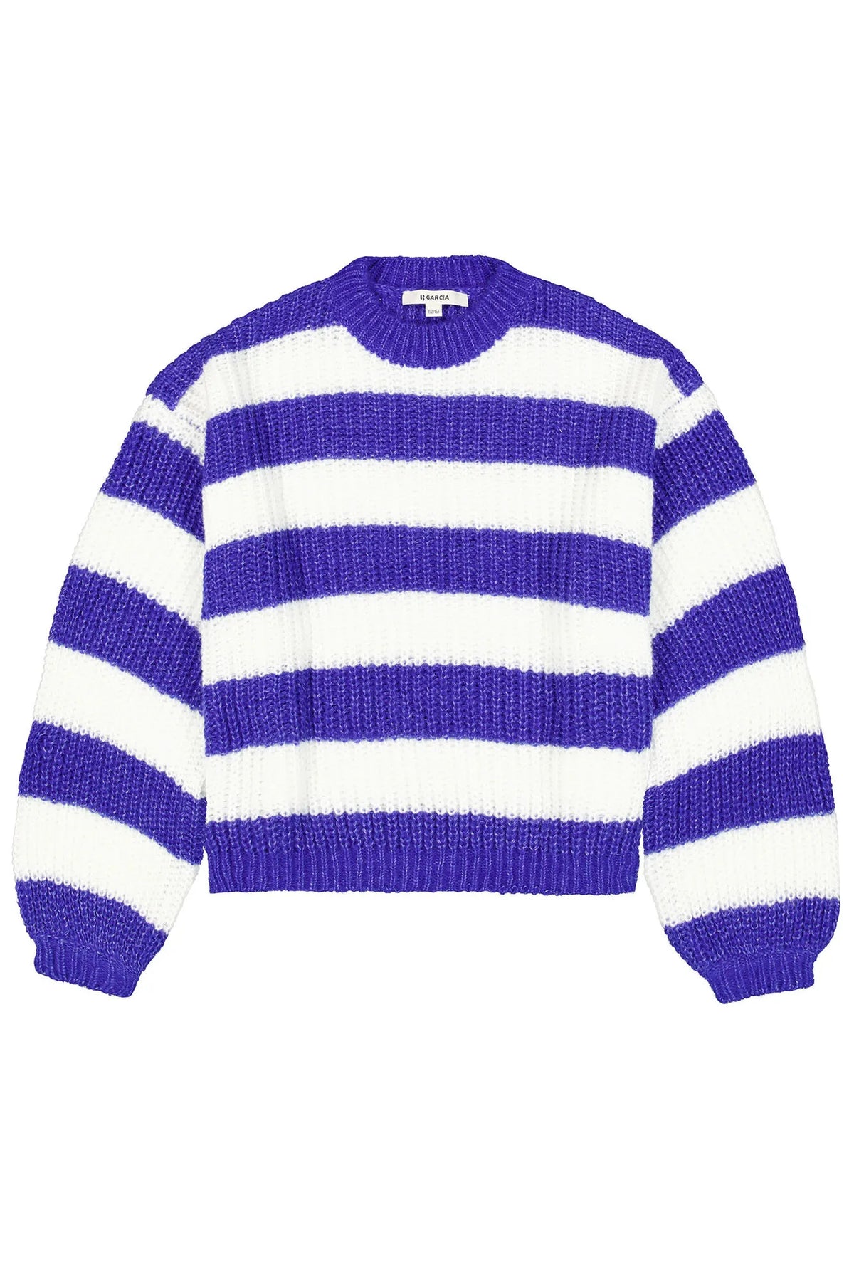 Strickpullover gestreift