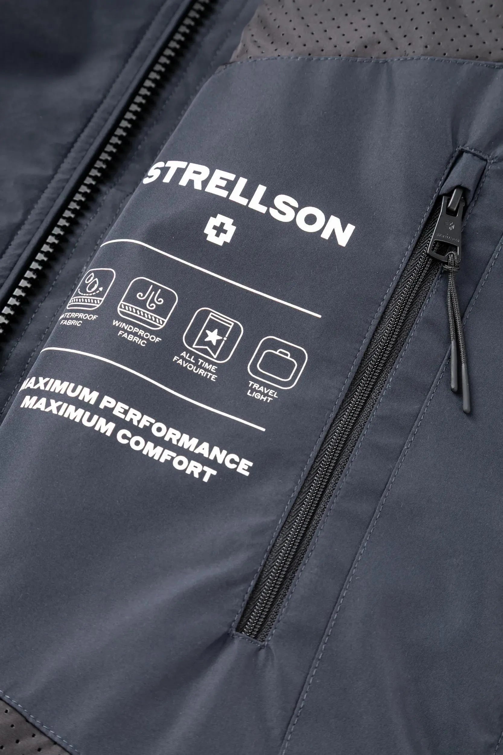 Übergangsjacke mit Stehkragen