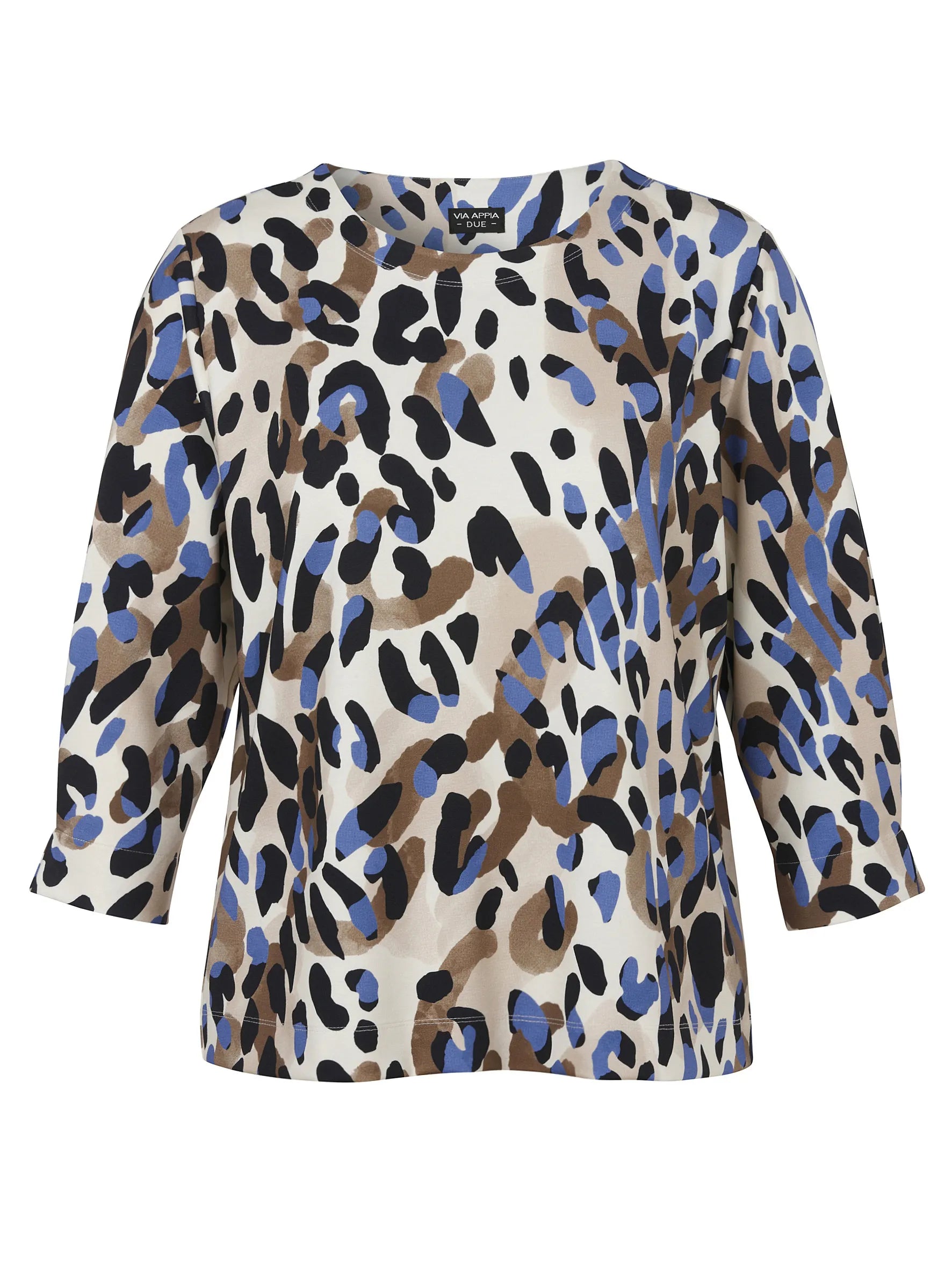 Sweatshirt mit Leo-Print