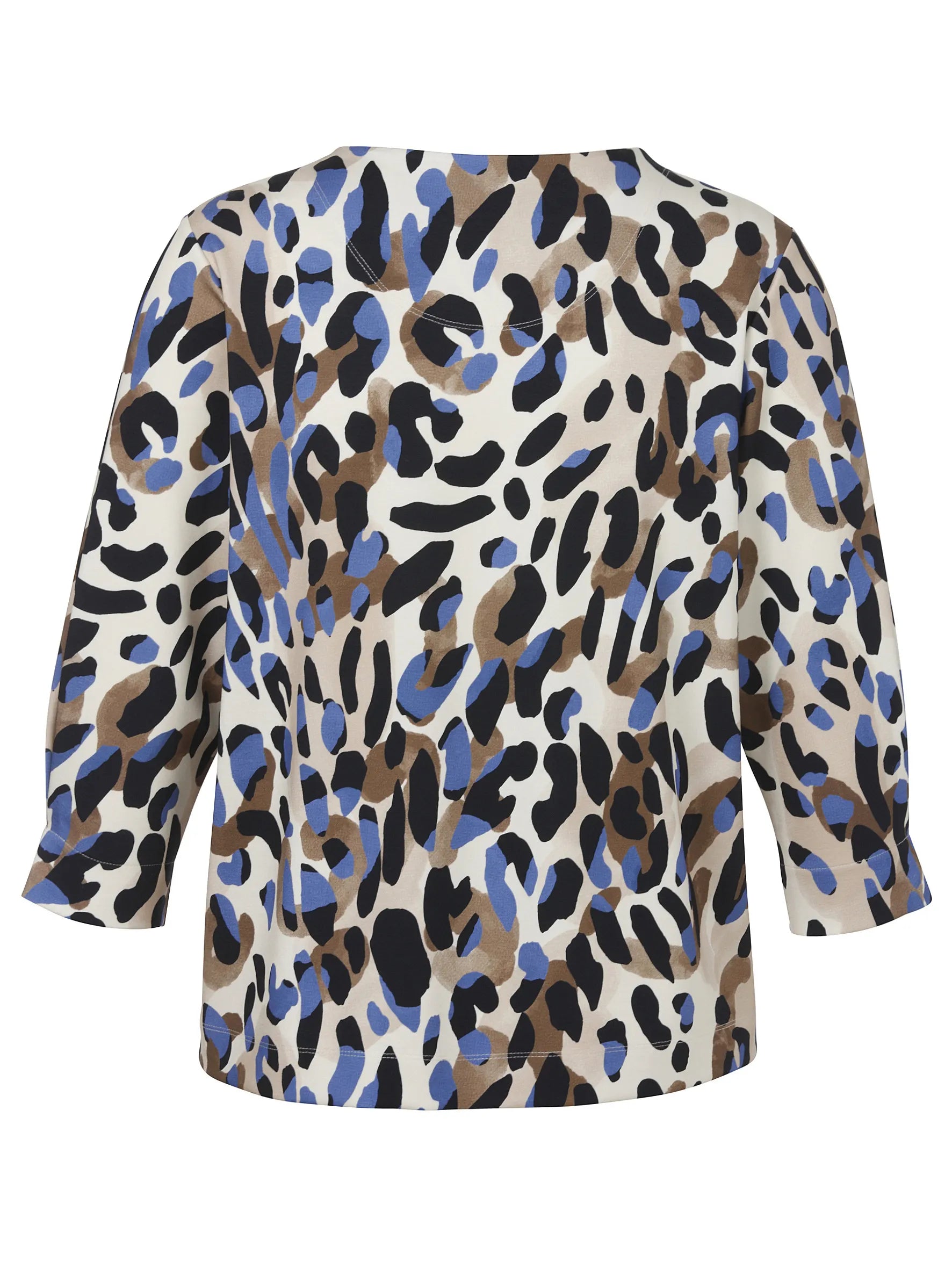 Sweatshirt mit Leo-Print