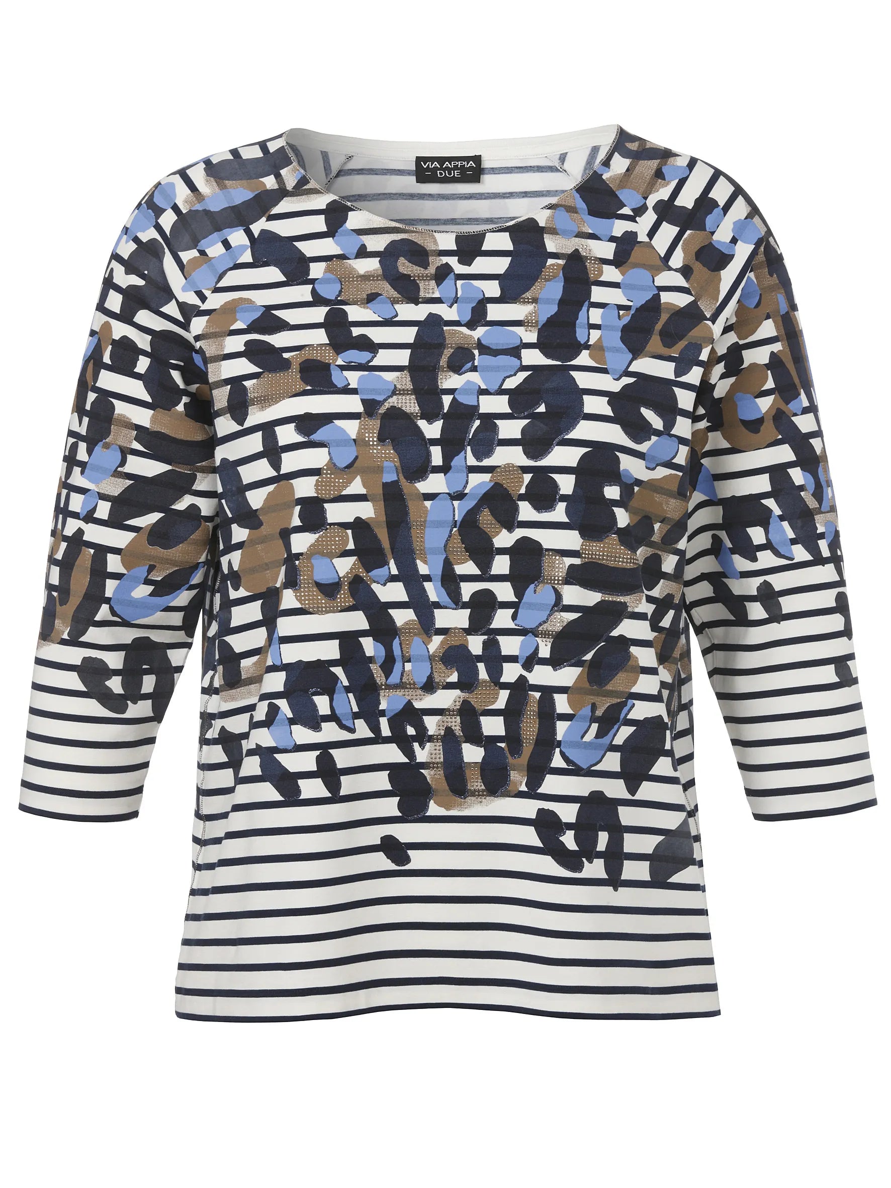 Shirt mit Leo-Print