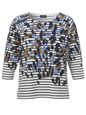 Shirt mit Leo-Print