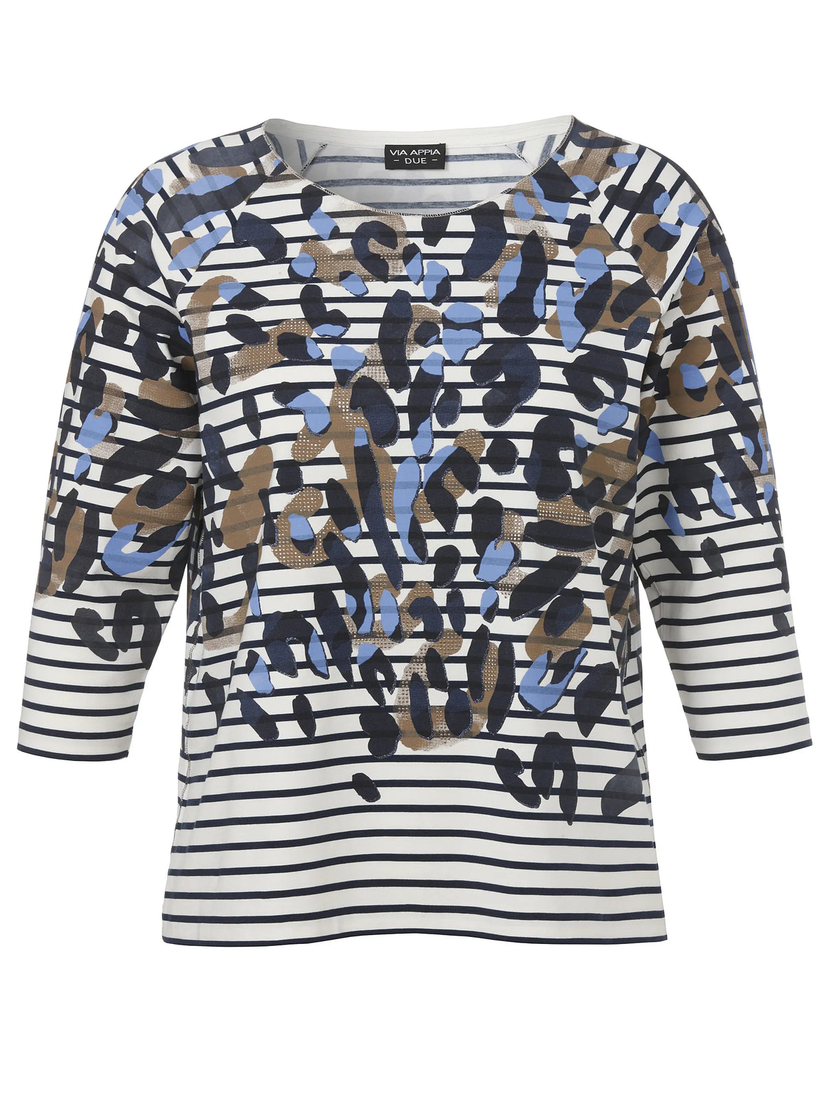 Shirt mit Leo-Print