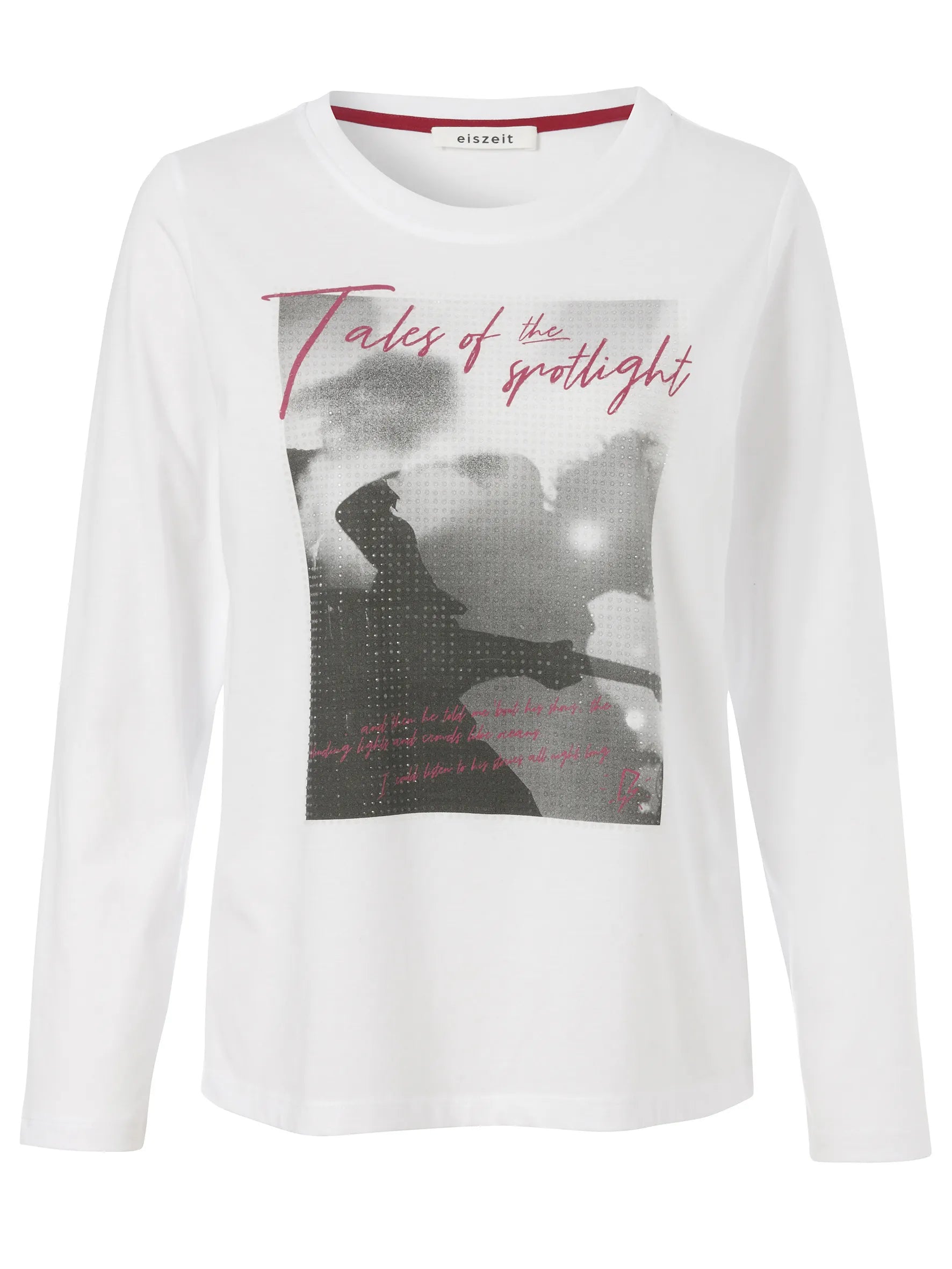 Langarmshirt aus Baumwolle