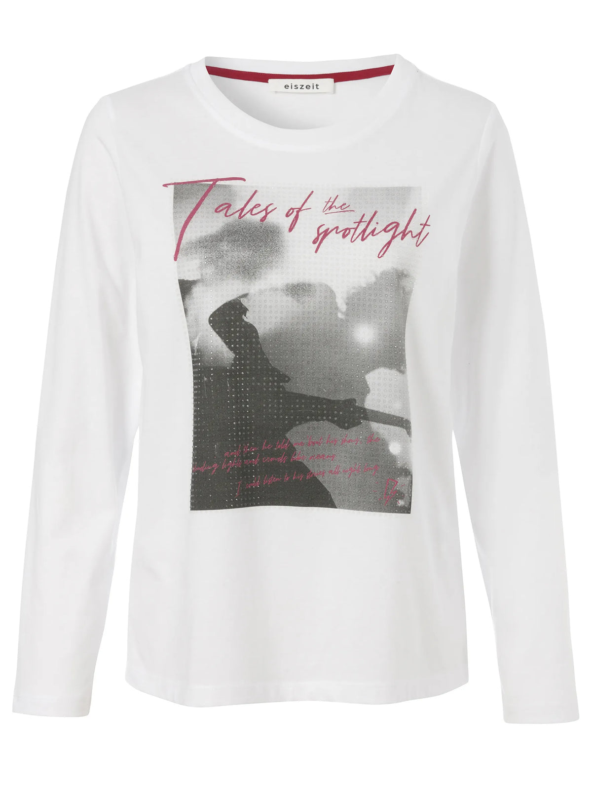 Langarmshirt aus Baumwolle