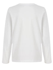 Langarmshirt aus Baumwolle