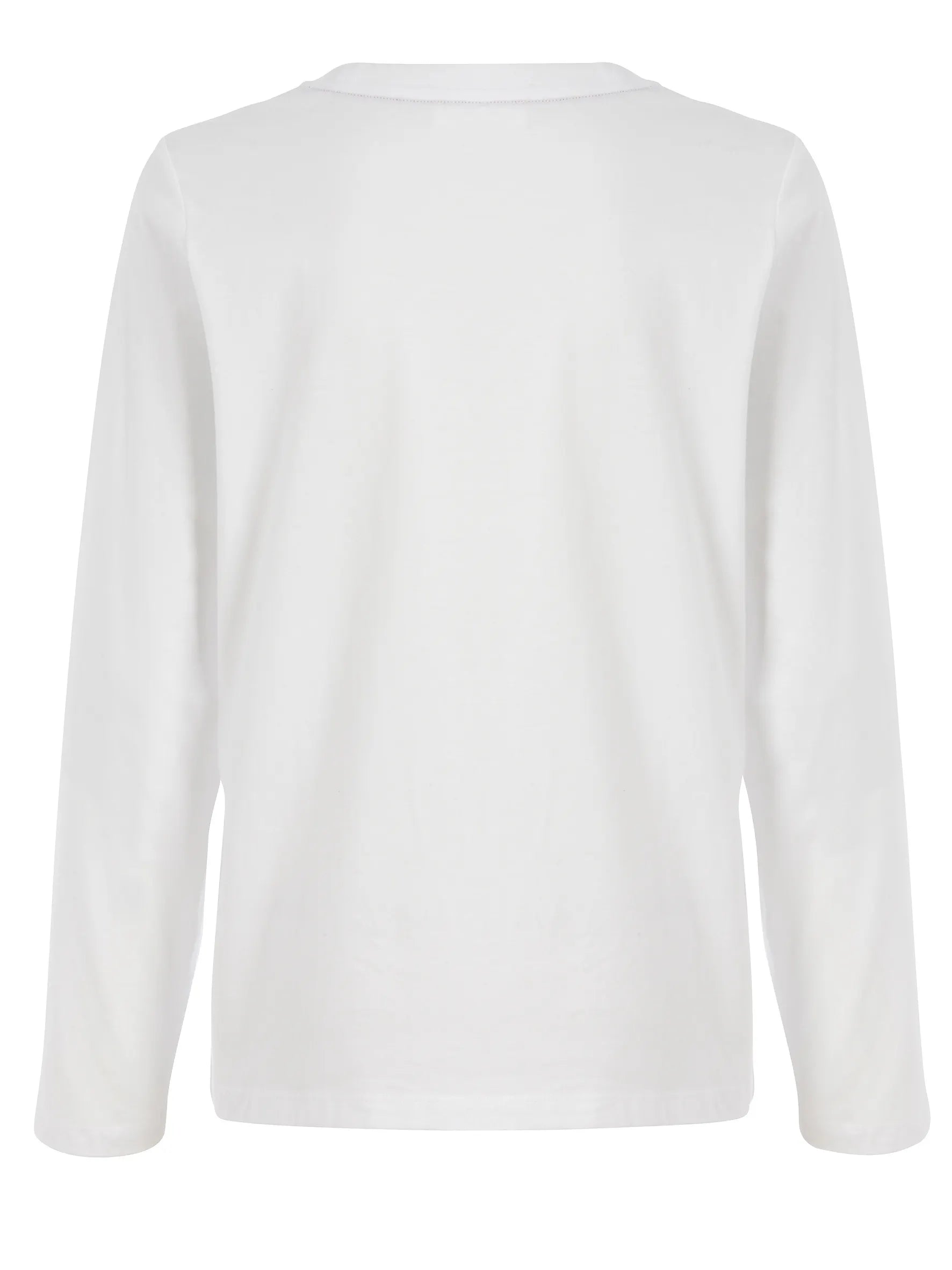 Langarmshirt aus Baumwolle