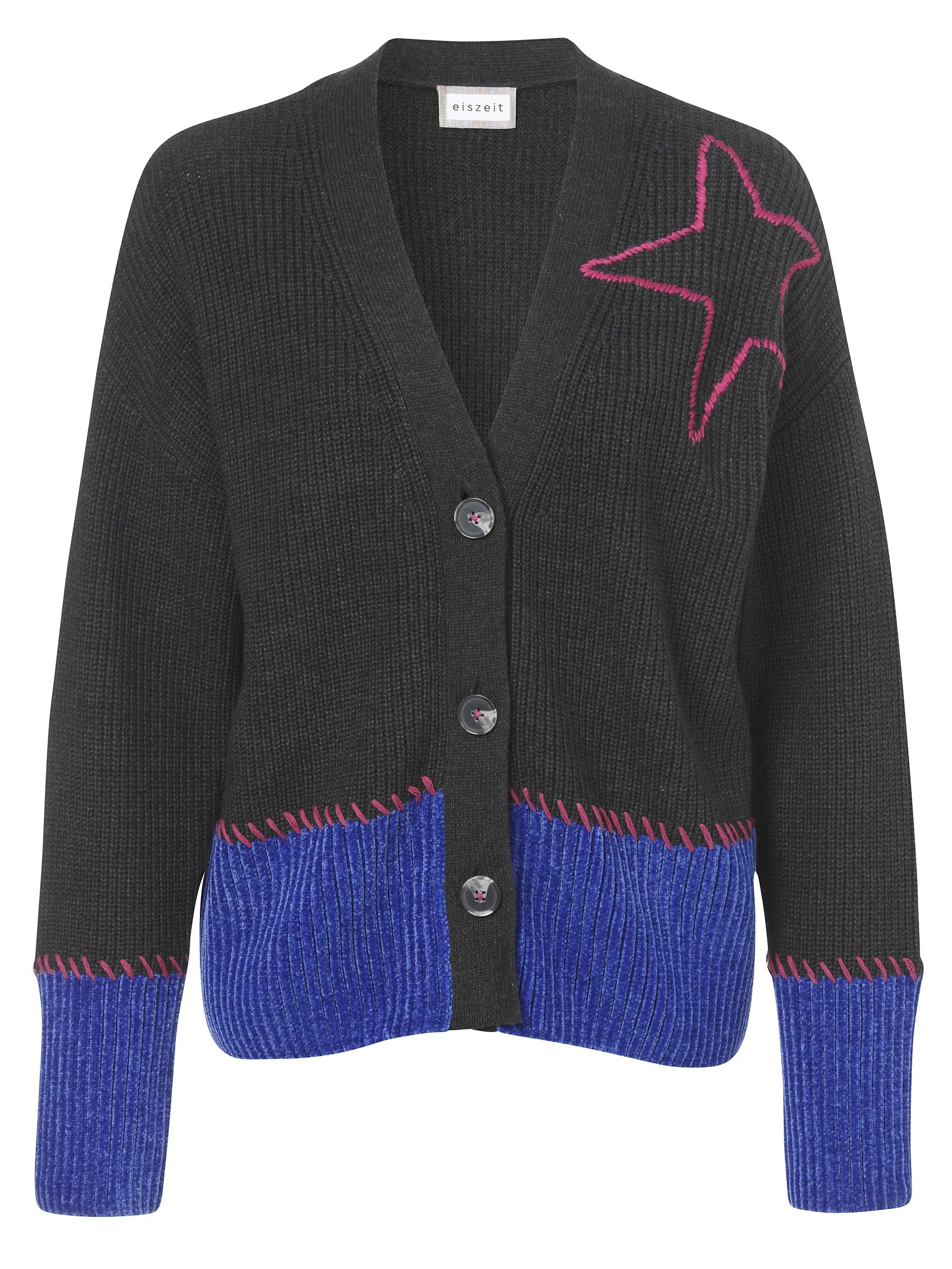 Strickjacke aus Baumwollmix