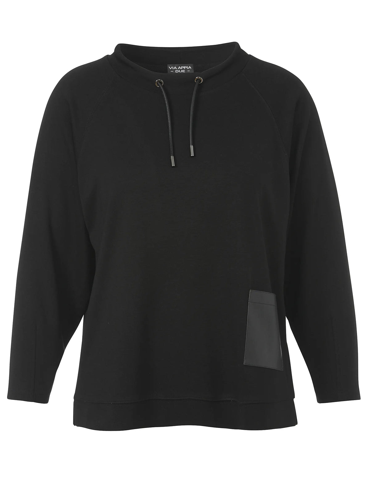 Sweatshirt mit Stehkragen
