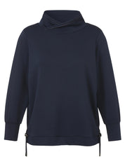 Sweatshirt mit Stehkragen