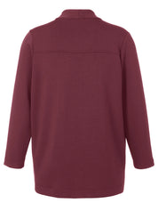 Langer Strickcardigan