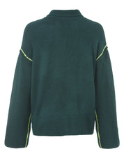 Pullover mit Schalkragen