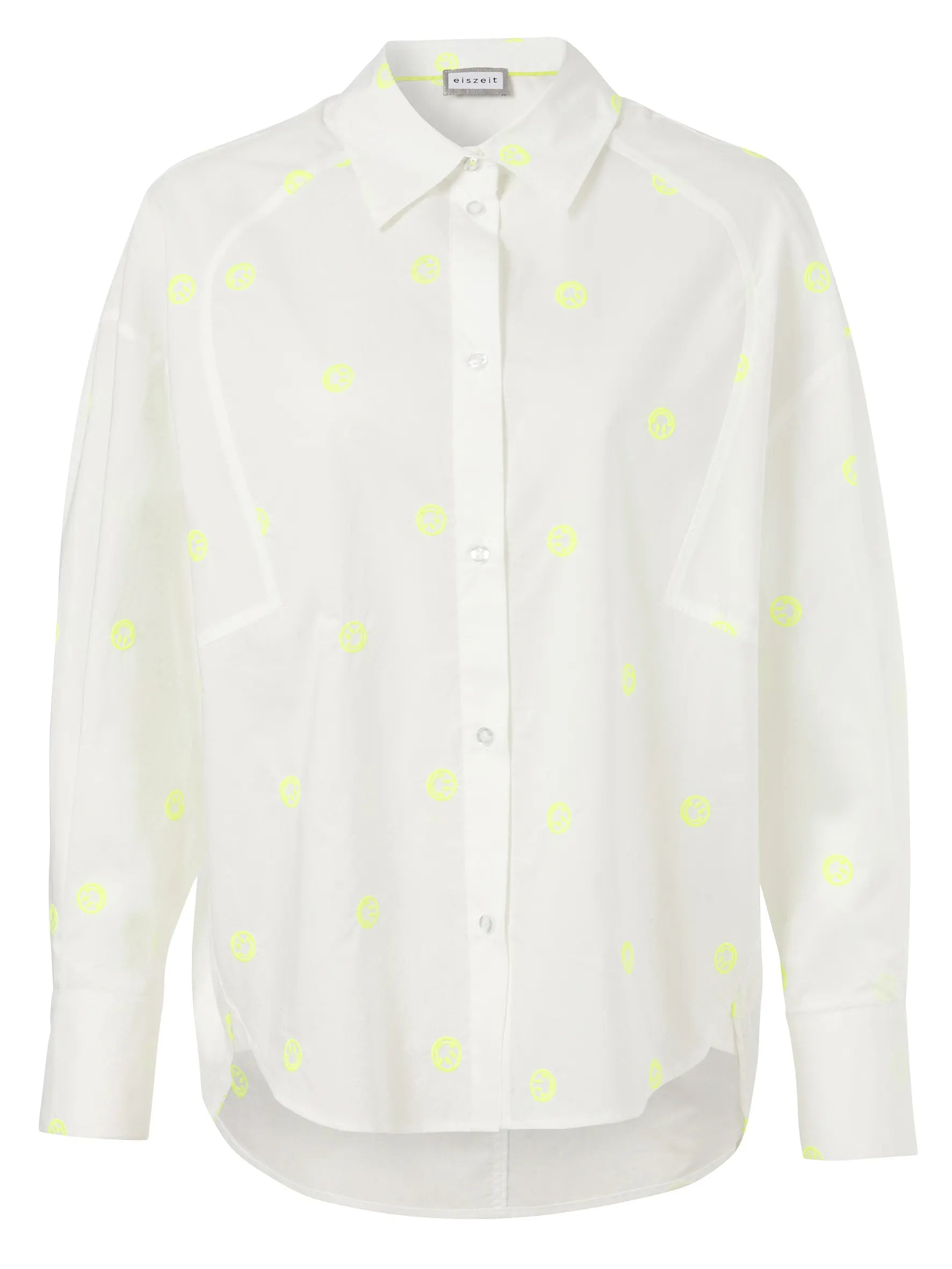 Bluse mit Stick
