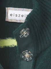 Strickjacke mit Stehkragen