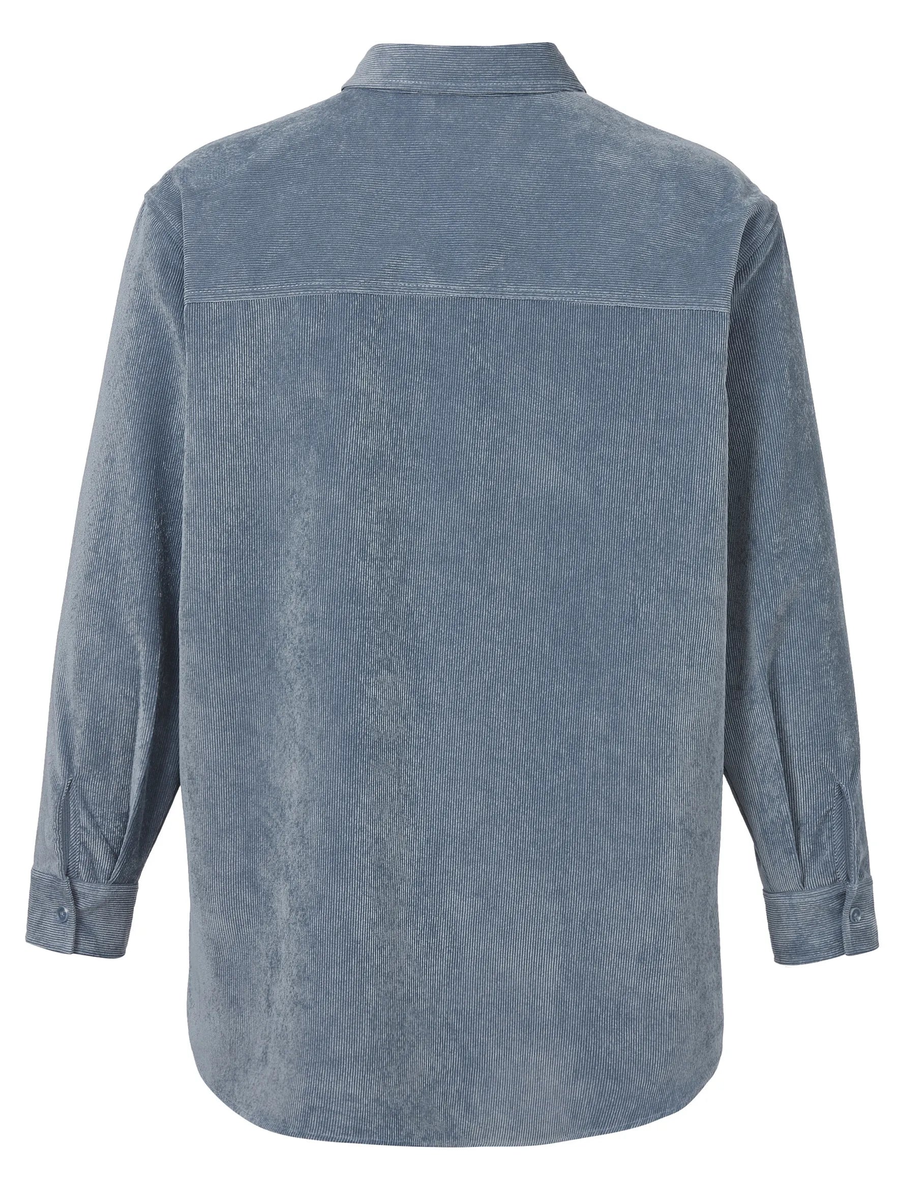 Cordbluse Regular Fit