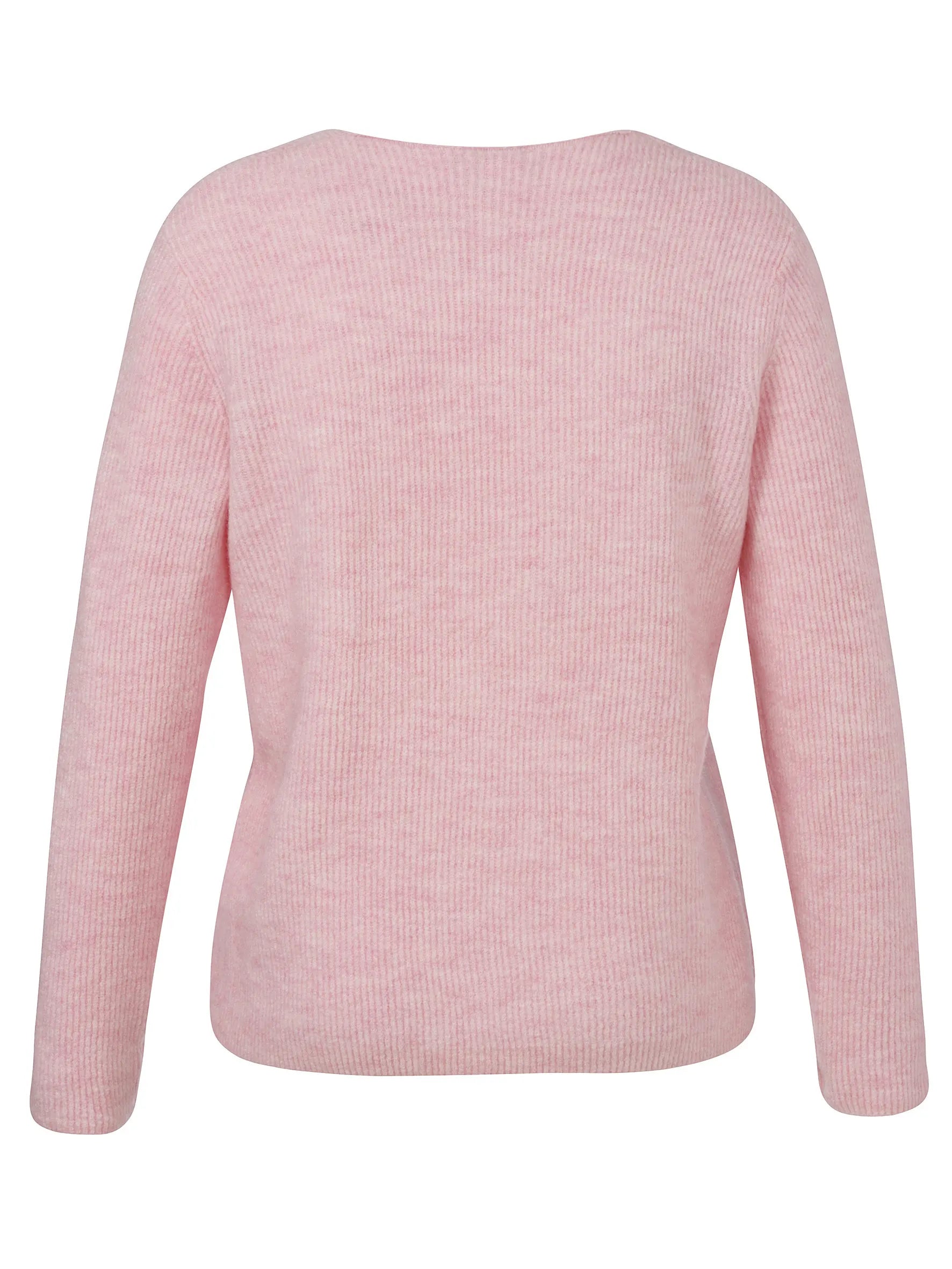 Strickpullover mit V-Ausschnitt