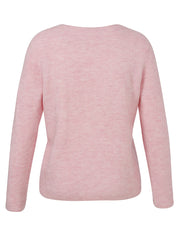 Strickpullover mit V-Ausschnitt