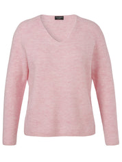 Strickpullover mit V-Ausschnitt