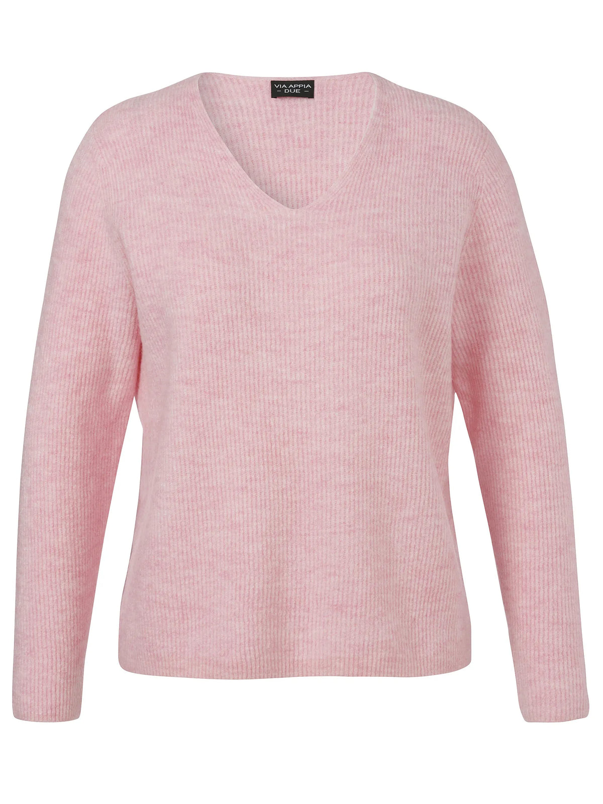 Strickpullover mit V-Ausschnitt
