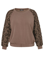 Sweatshirt aus Viskosemix