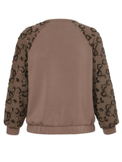Sweatshirt aus Viskosemix
