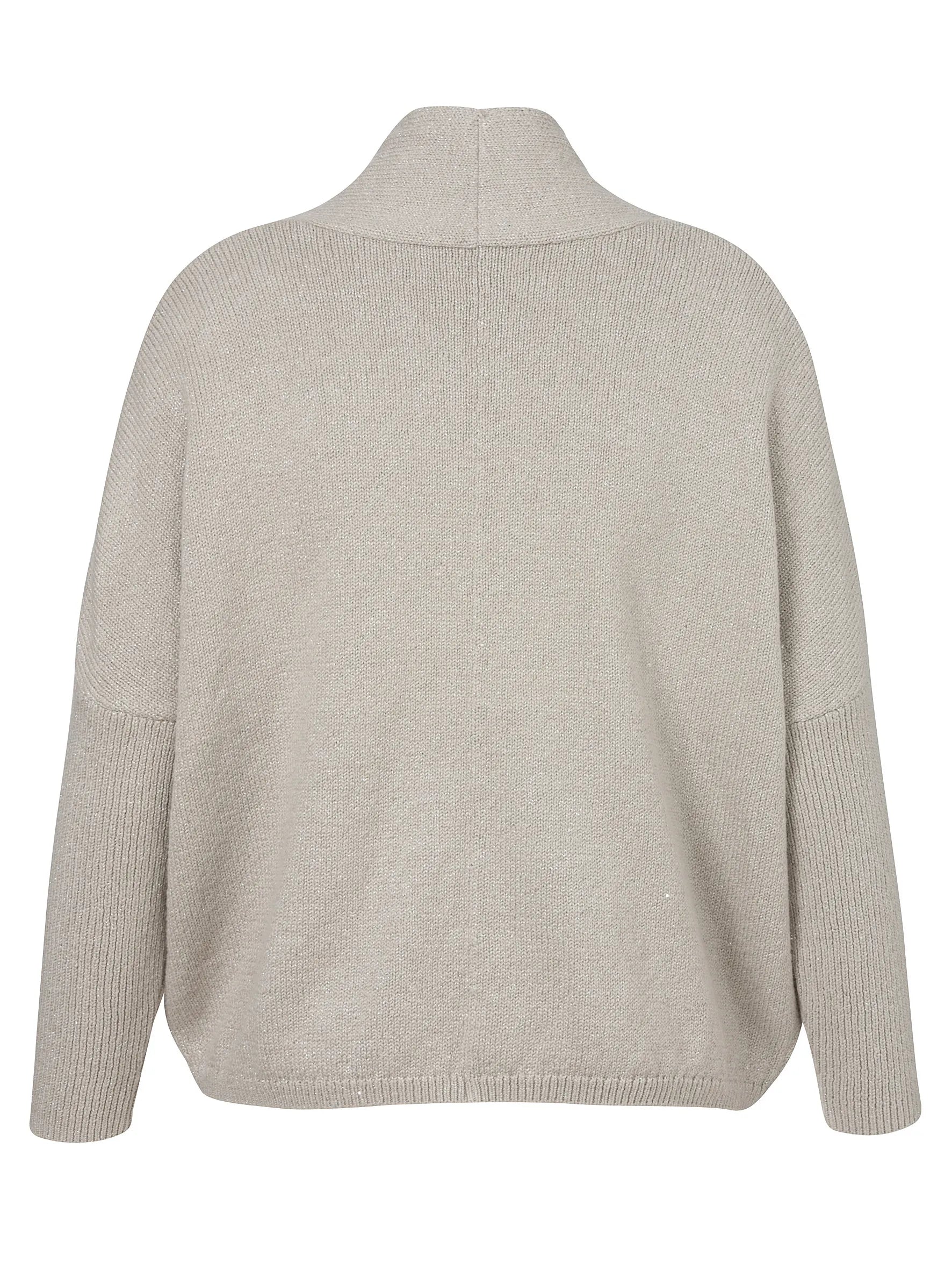 Strickjacke mit Pailletten