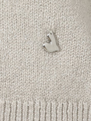 Strickjacke mit Pailletten
