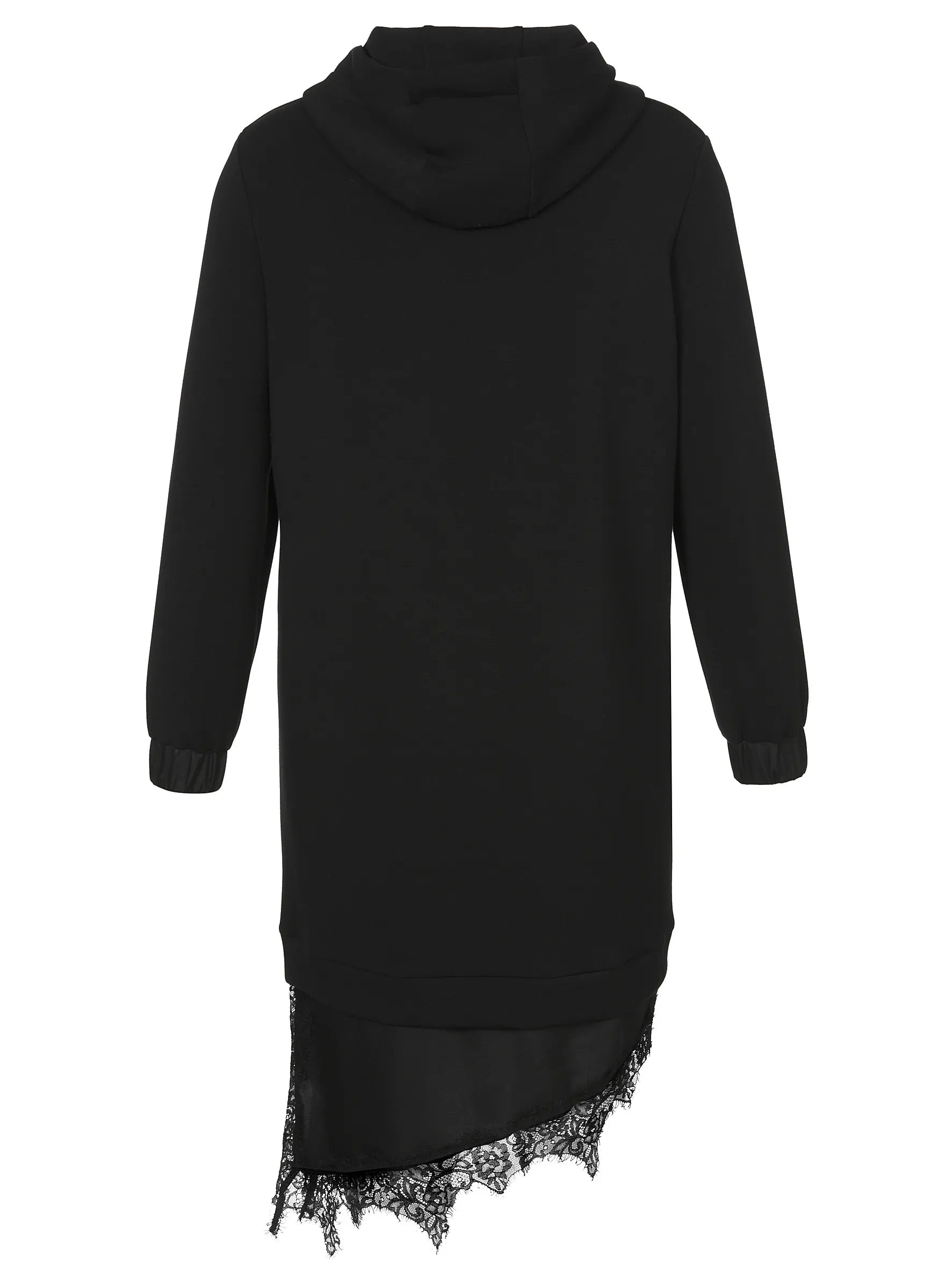 Sweatshirtkleid Midi aus Viskosemix