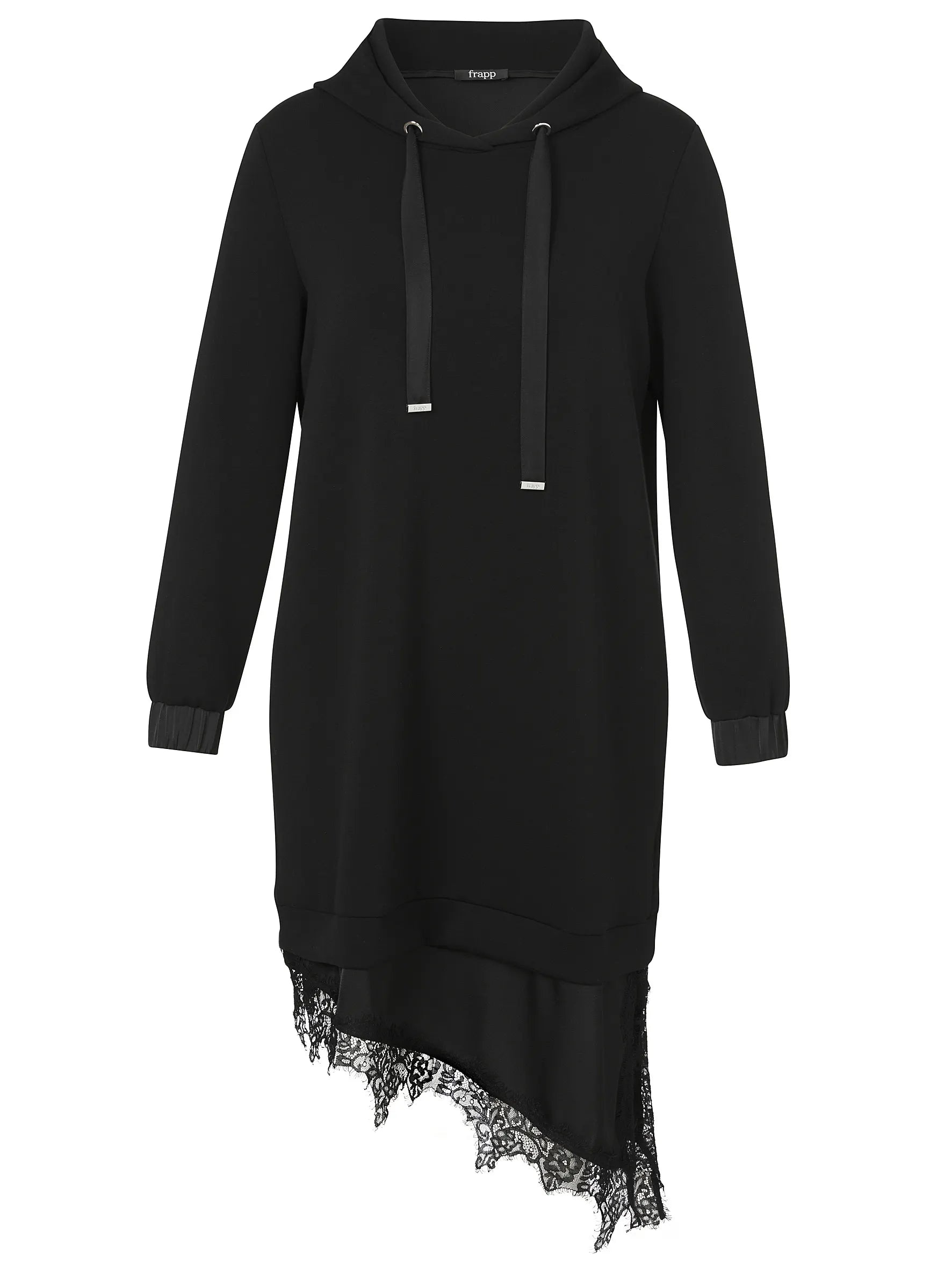 Sweatshirtkleid Midi aus Viskosemix