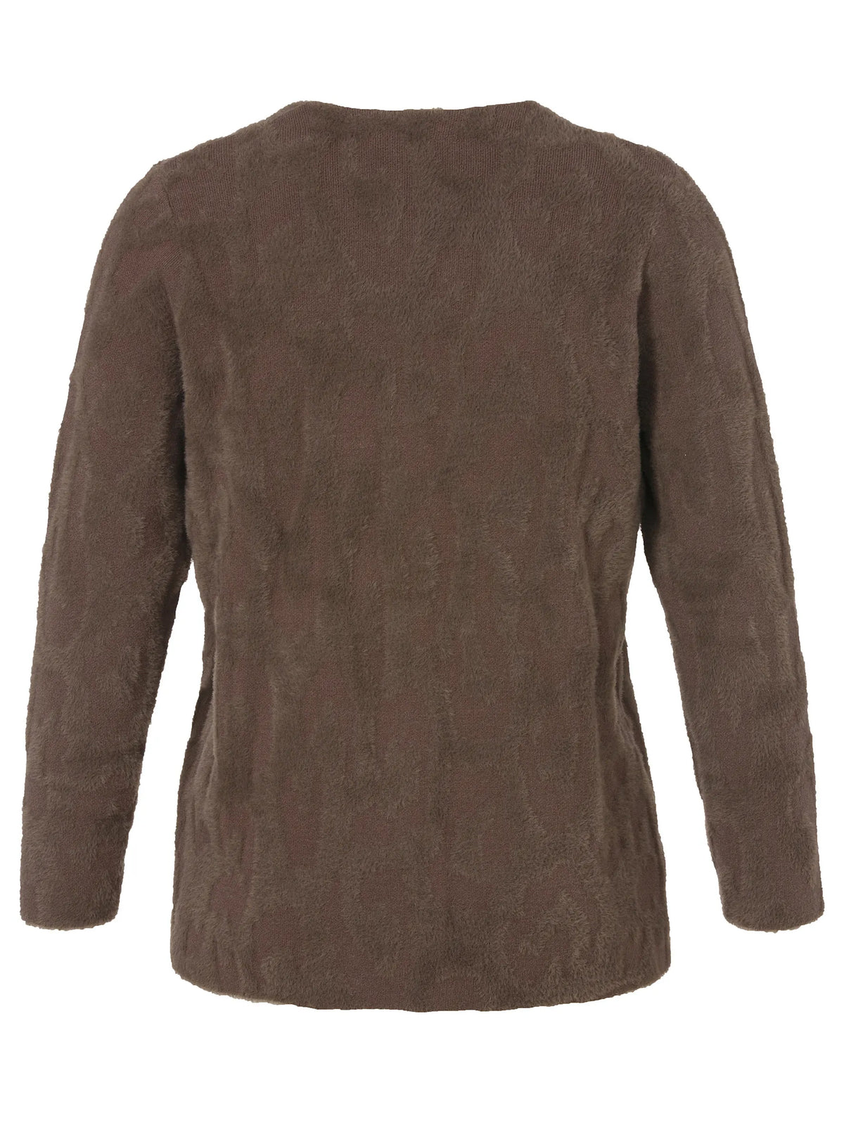 Strickjacke mit V-Ausschnitt