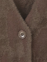 Strickjacke mit V-Ausschnitt