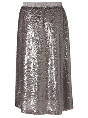 Paillettenrock Midi