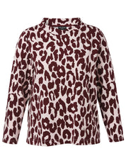 Sweatshirt mit Animalprint