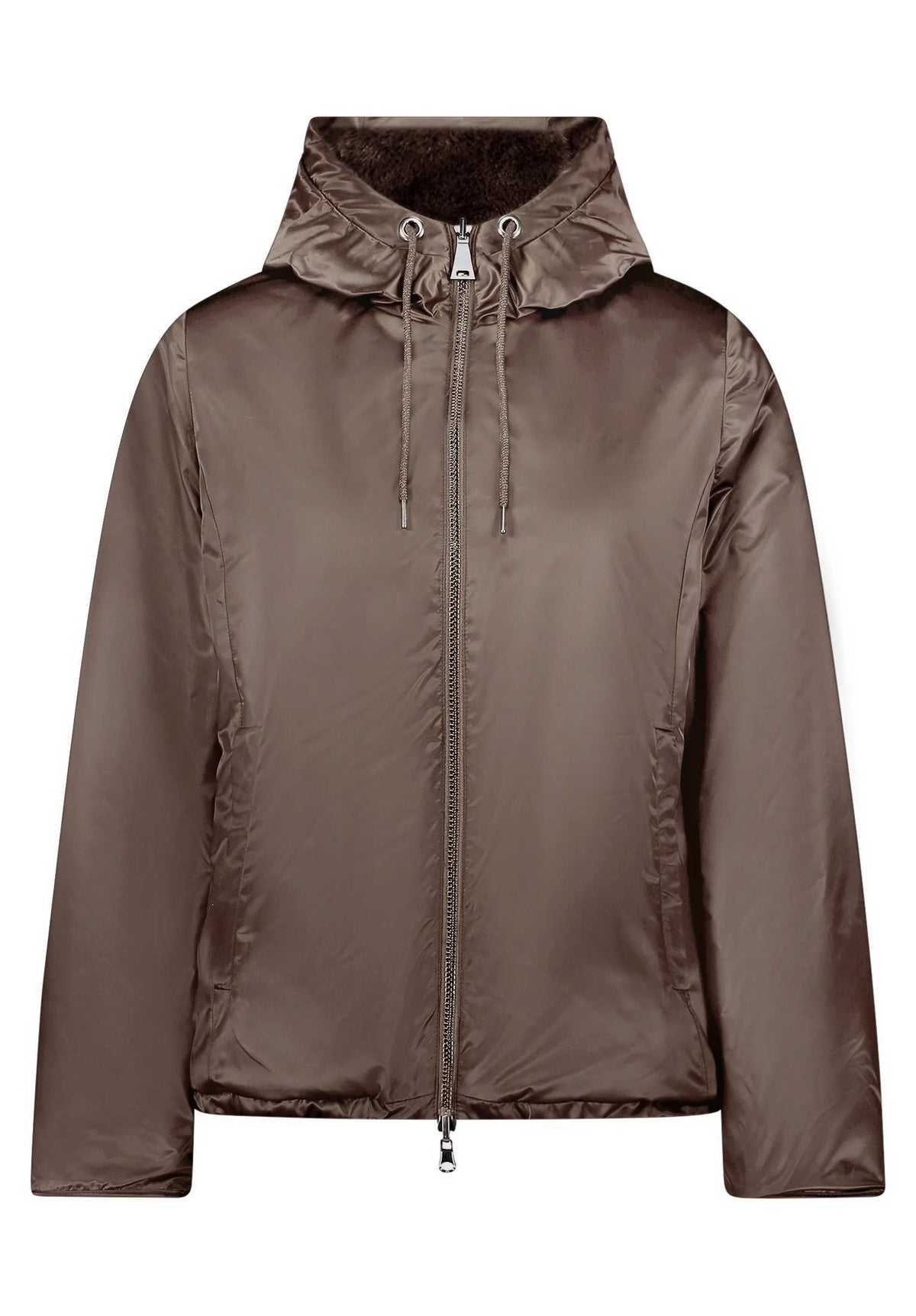 Wendejacke mit Kapuze