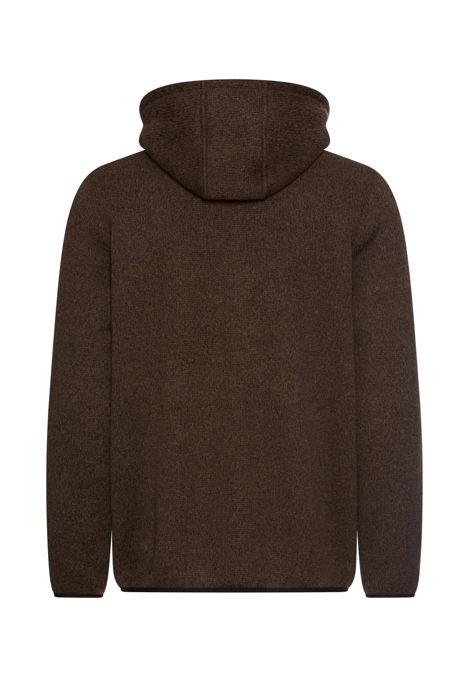 Fleecejacke mit Kapuze