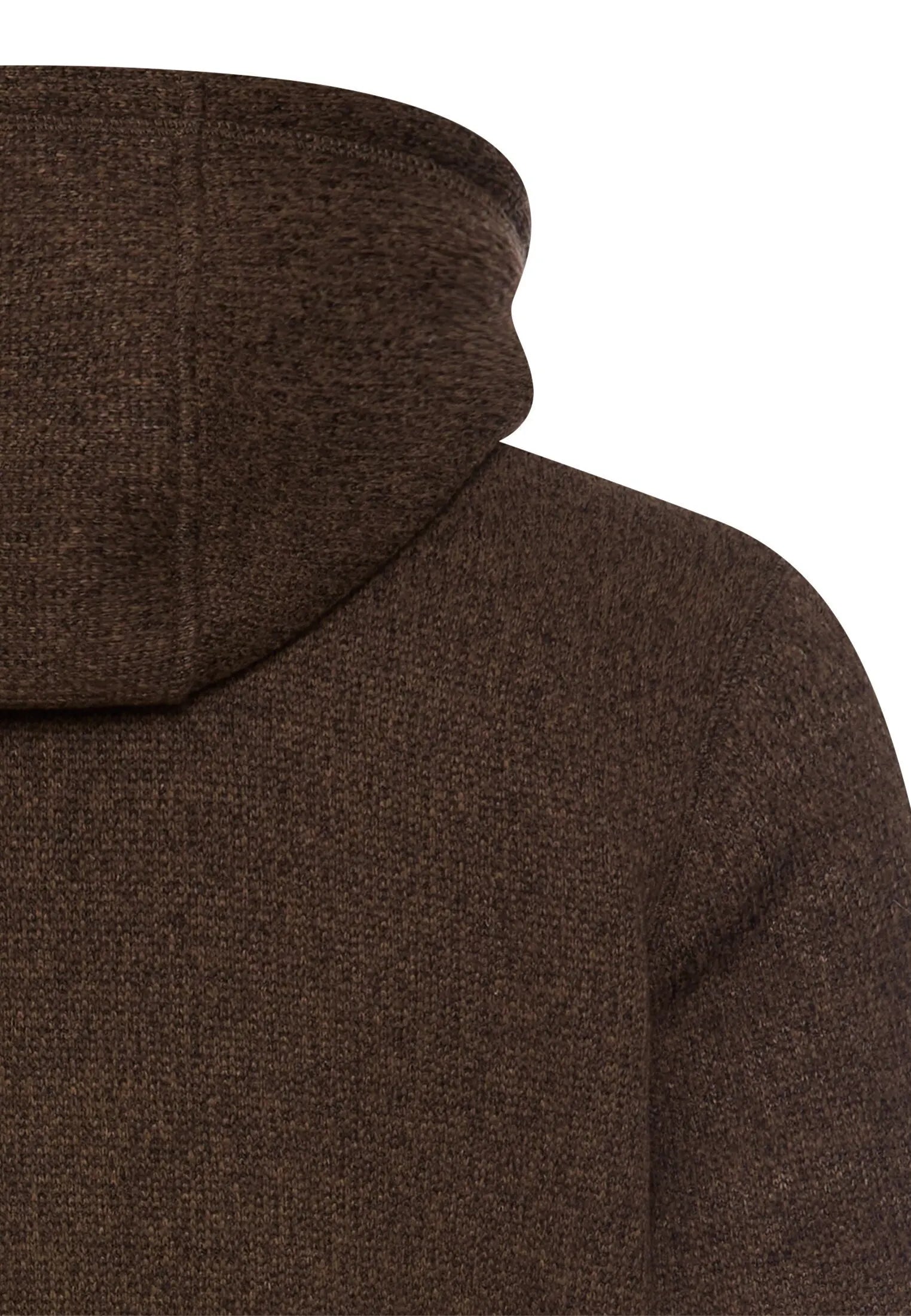 Fleecejacke mit Kapuze