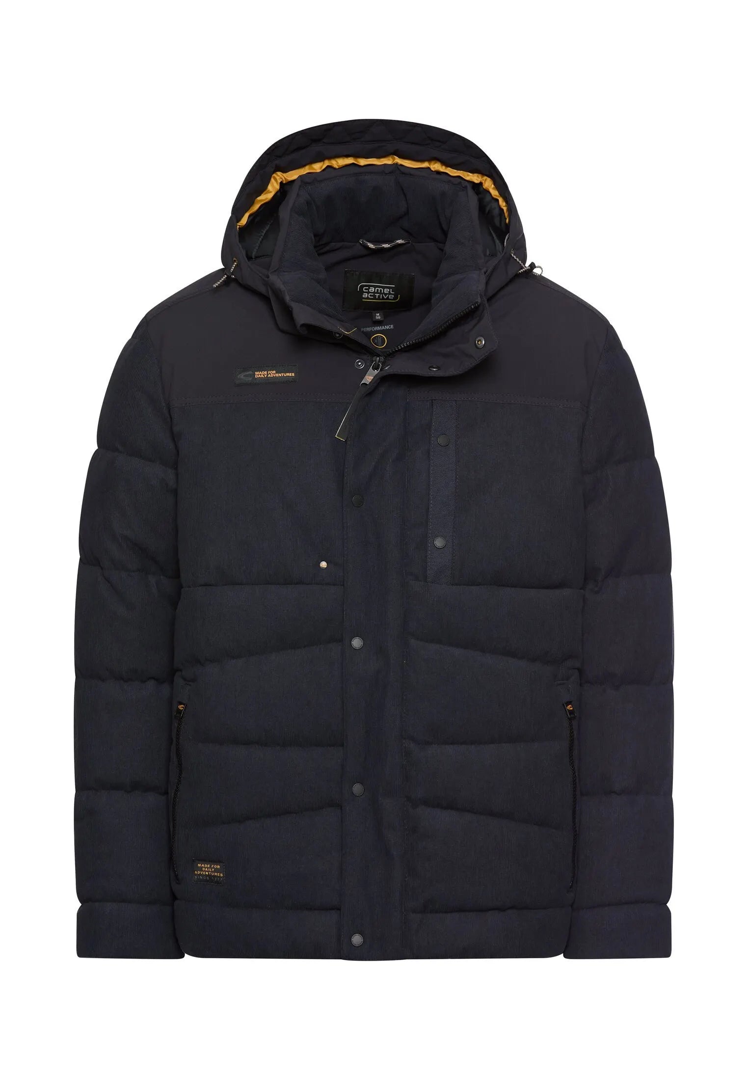 Winterjacke mit abnehmbarer Kapuze