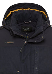 Winterjacke mit abnehmbarer Kapuze