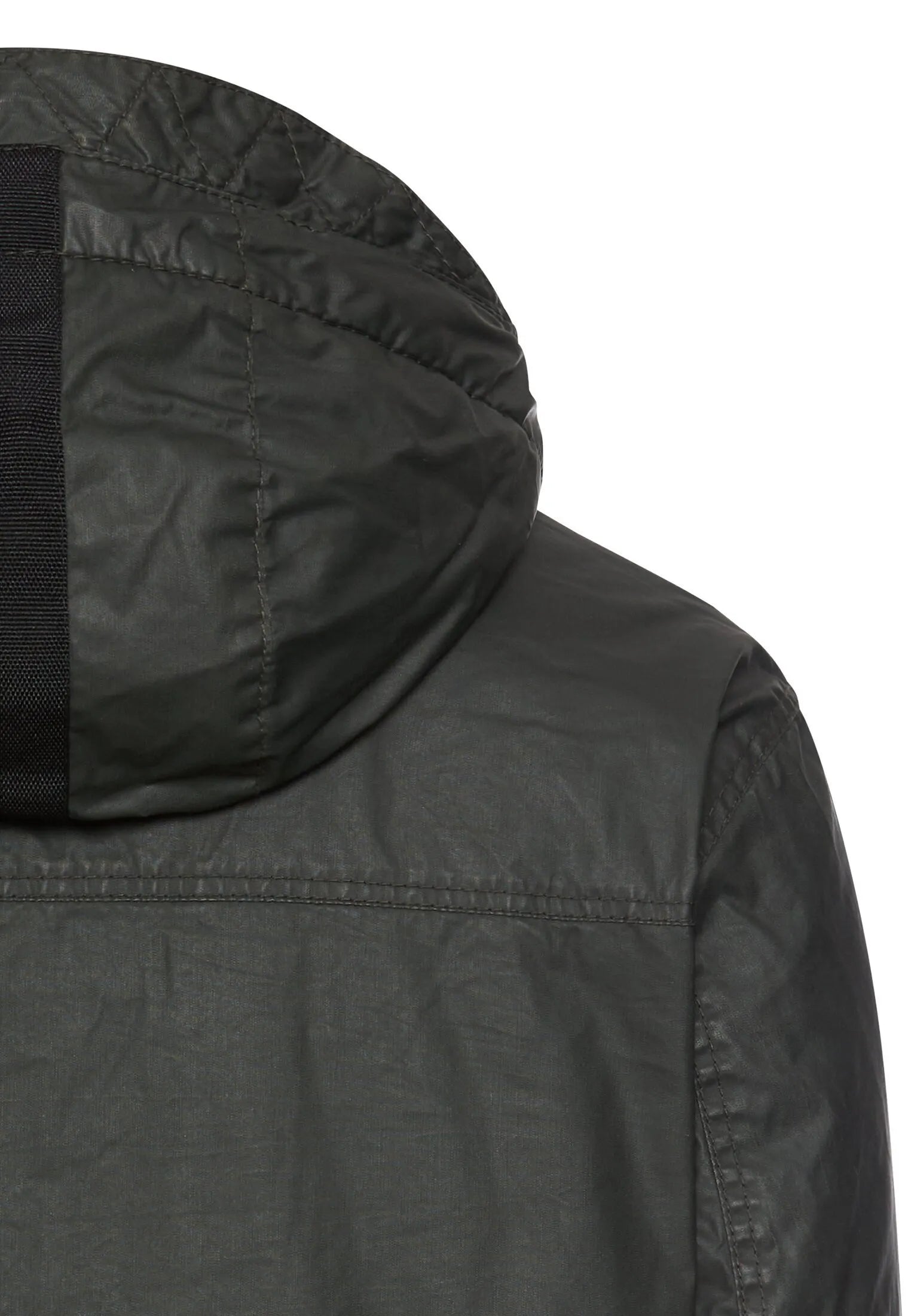 Winterjacke aus gewachster Baumwolle
