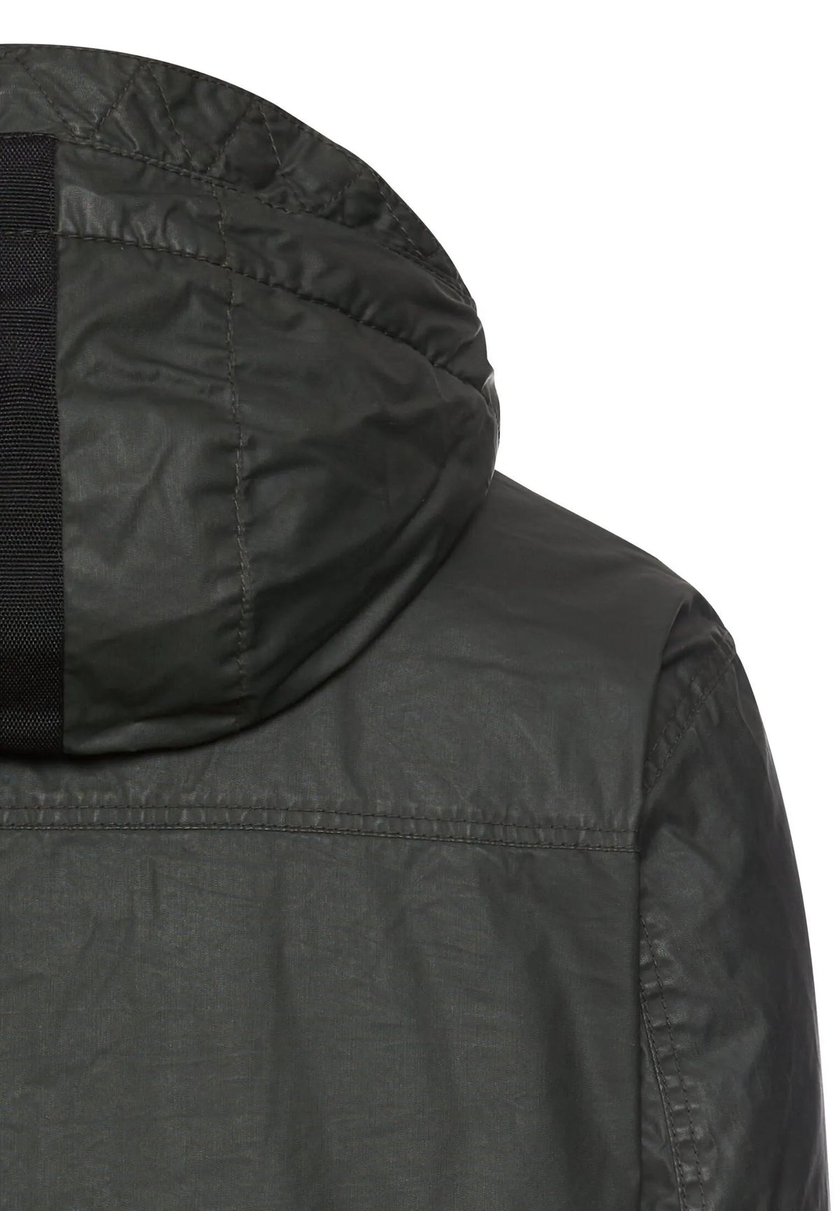 Winterjacke aus gewachster Baumwolle