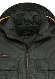 Winterjacke aus gewachster Baumwolle