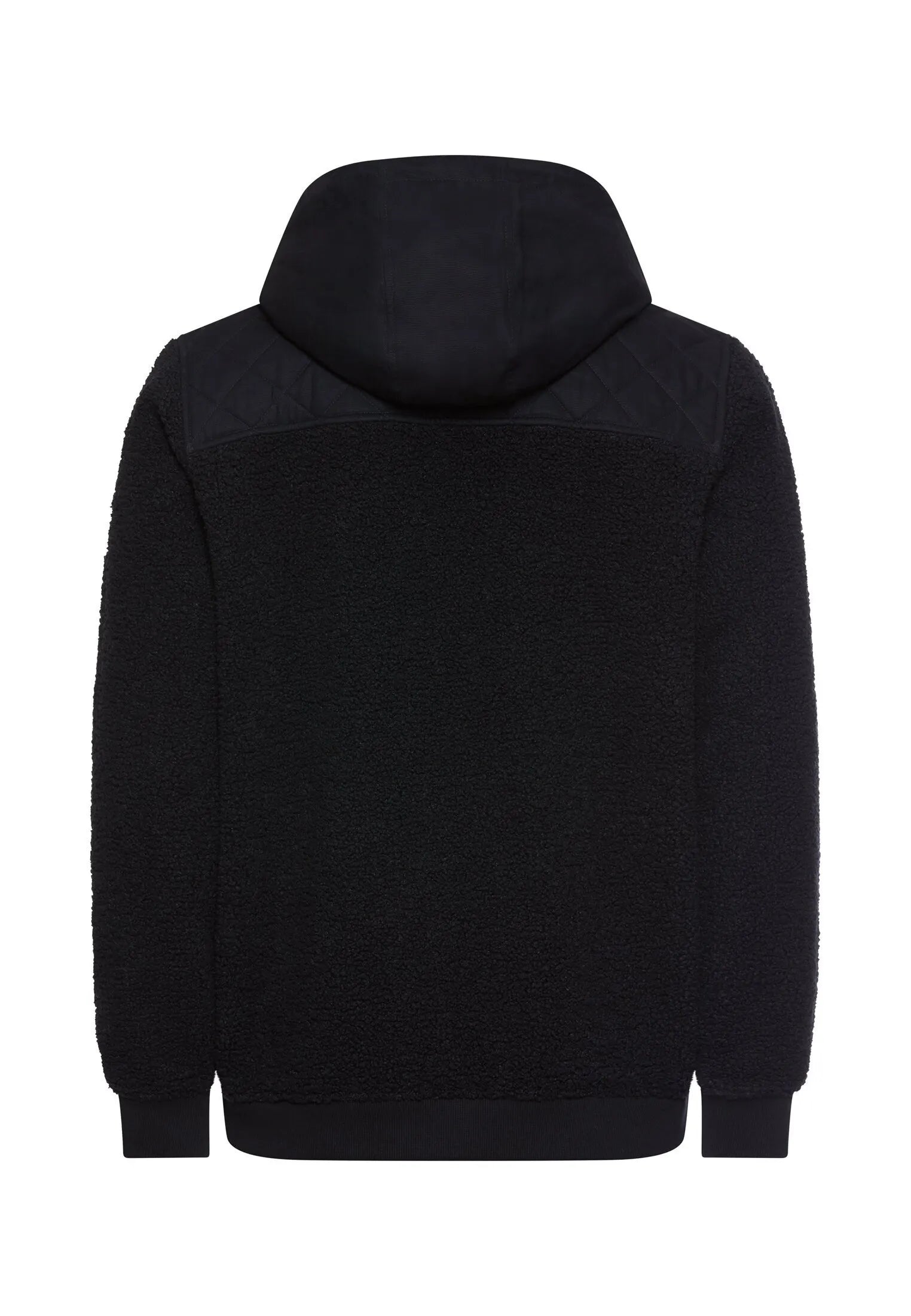 Fleecejacke mit Kapuze