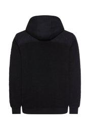 Fleecejacke mit Kapuze